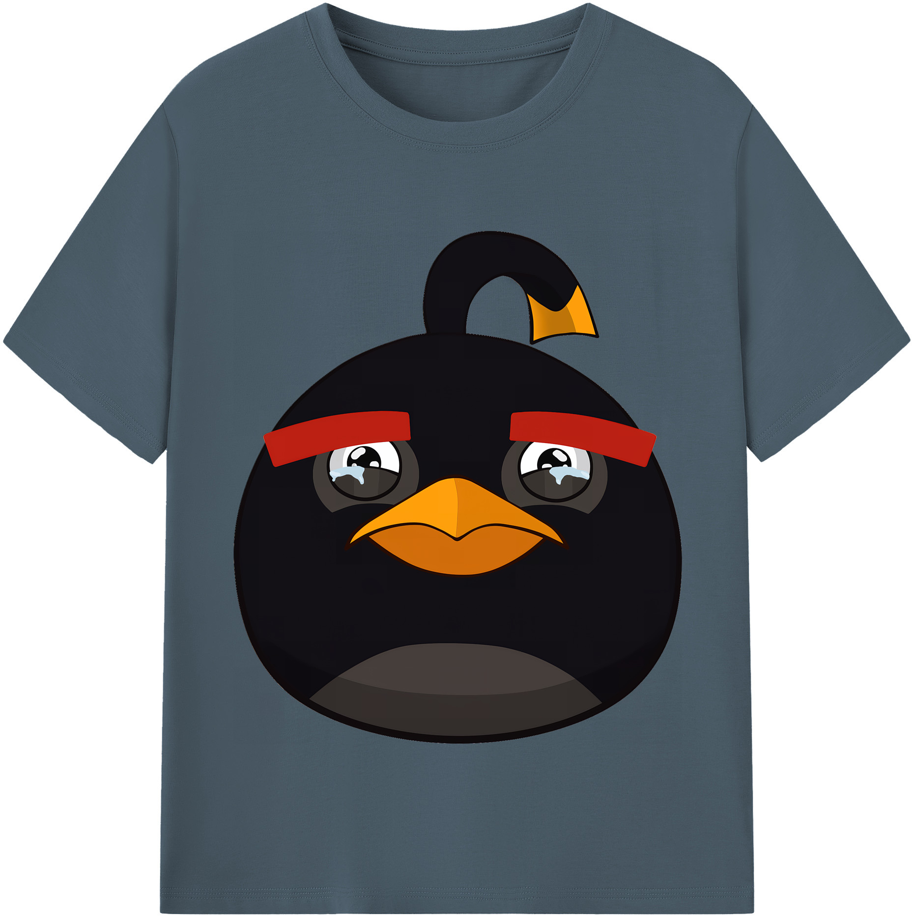 （画像用） Angry Birds アングリーバード 綿100％半袖Tシャツ（フロントプリント）